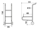 DIABLE POUR CHAISES MONOBLOCS