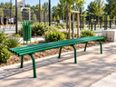 BANQUETTE SQUARE 195 CM