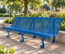 BANC DECORATIF 3 PIEDS 200 CM