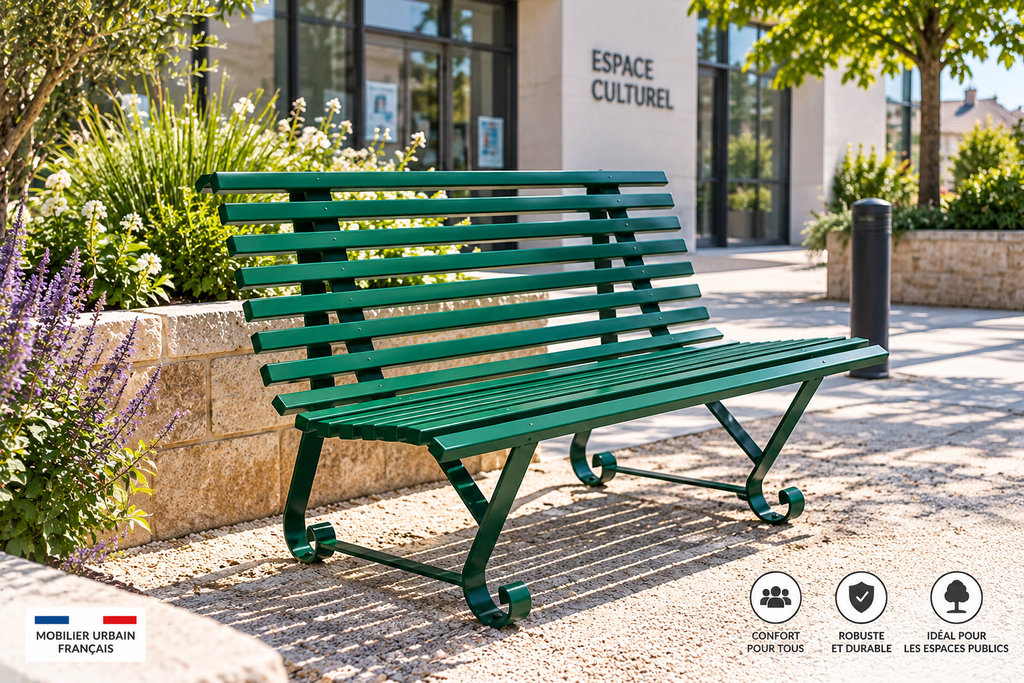 BANC SQUARE DUO 120 CM