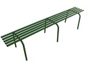 BANQUETTE SQUARE 195 CM