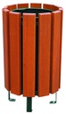 CORBEILLE ECO PIN DU NORD TRAITÉ AUTOCLAVE - 80 LITRES