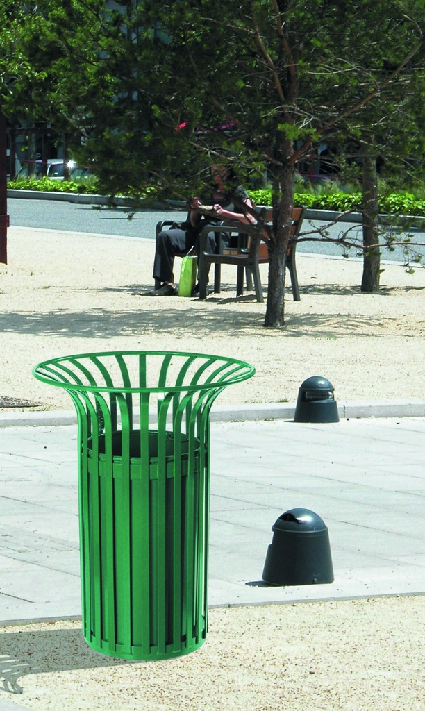 CORBEILLE TULIPE STANDARD AVEC SEAU - 55 LITRES